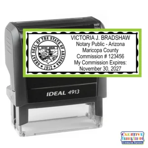 Arizona Notary Public Self-Inking Stamp