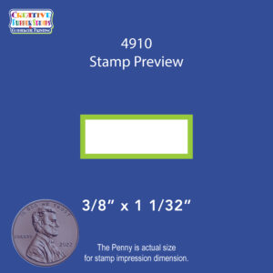 Trodat Printy 4910 Custom Self-Inking Stamp